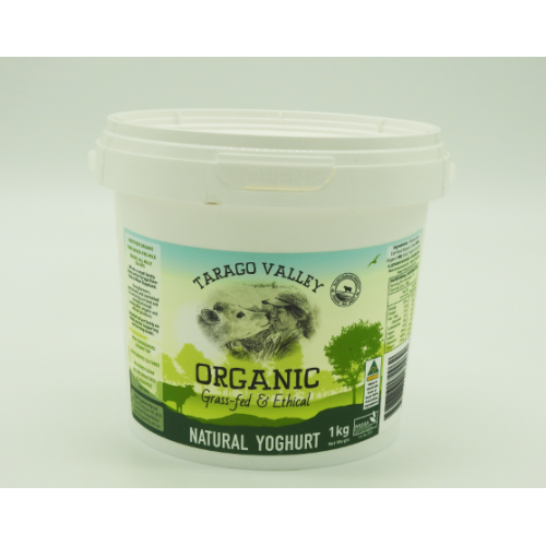 Tarago Valley Organic Natural Yoghurt 1kg